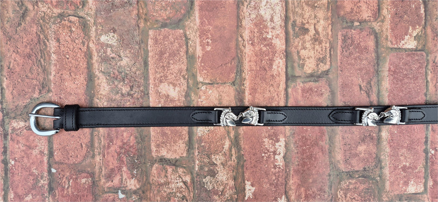 Women's Handcrafted Leather Belt - Black, Brown & Tan | Timeless Style