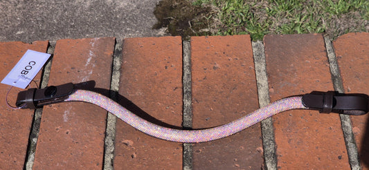 Handmade Diamante Browband for horse in U Shape MULTI colour /quick release