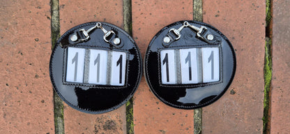 Equestrian Competition Number Badge - Durable & Stylish