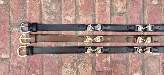 Women's Handcrafted Leather Belt - Black, Brown & Tan | Timeless Style