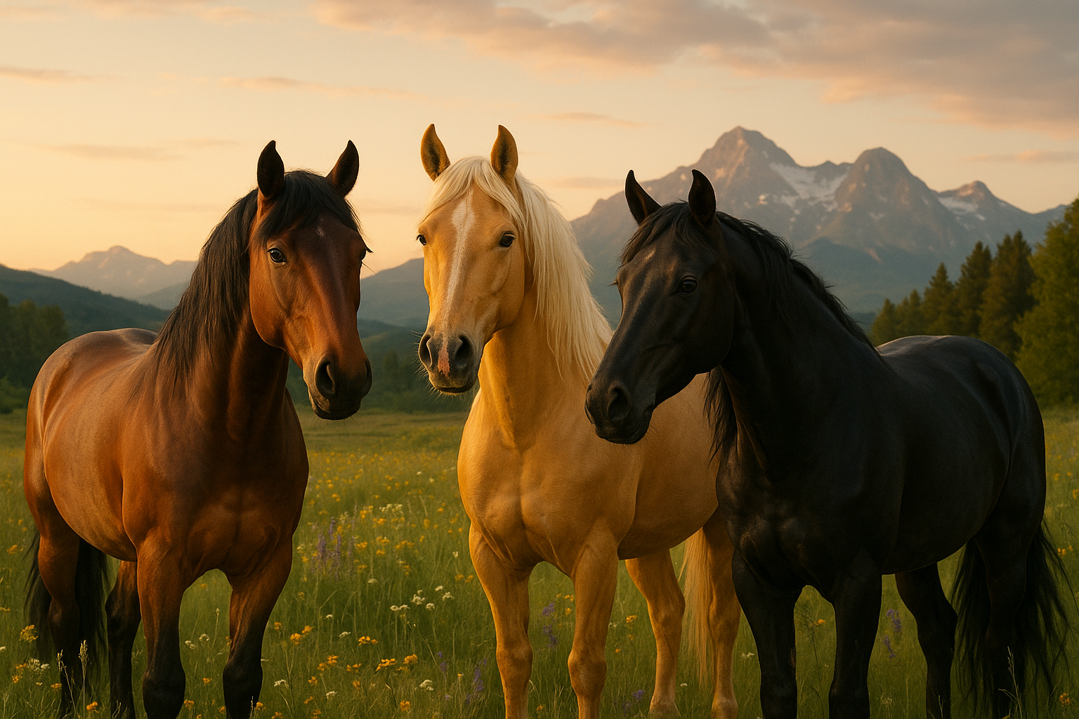 remove white horse and add black horse